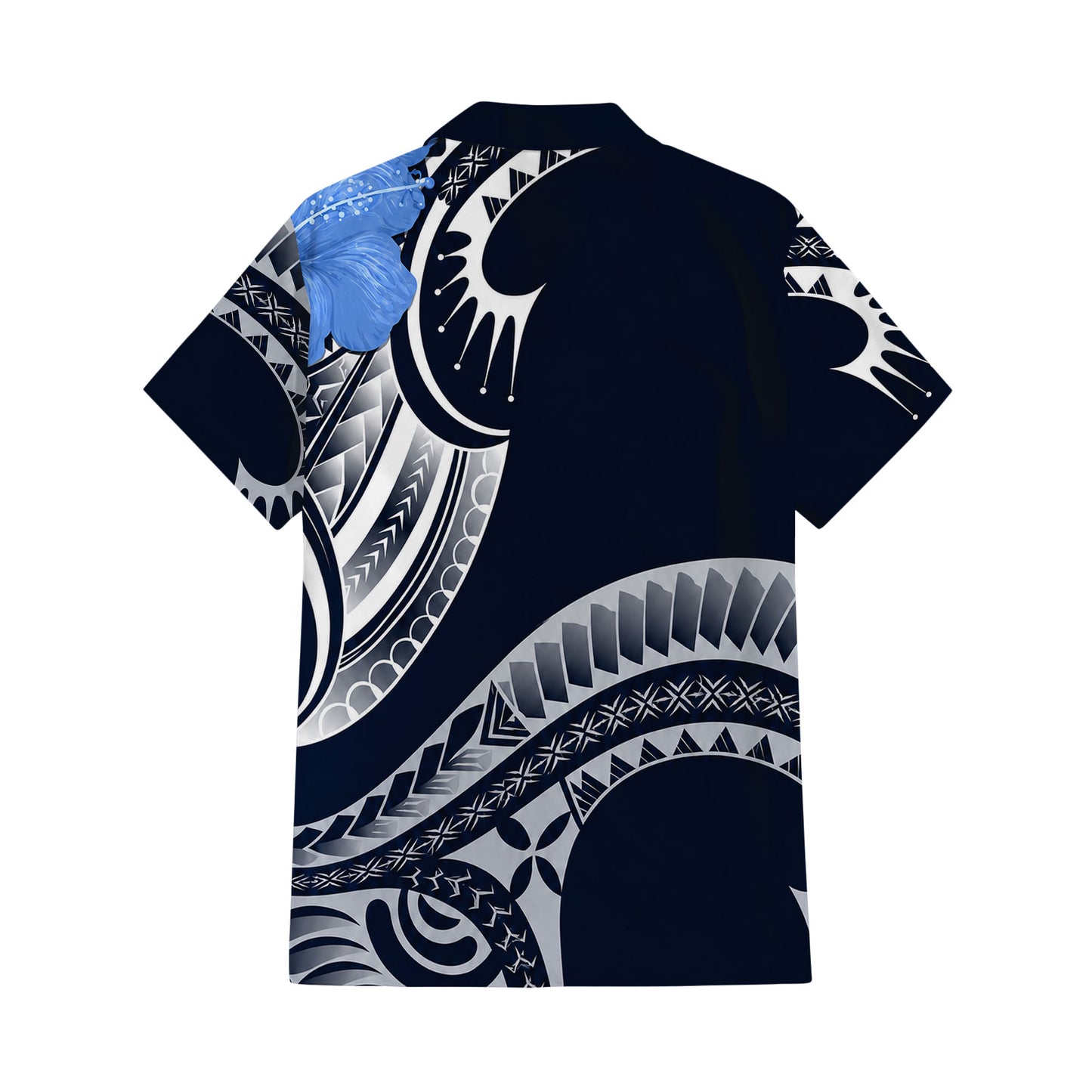 Samoa Coat Of Arms Couple Outfit Matching Polynesian Tribal Pattern Curve Style Dress And Hawaiian Shirt