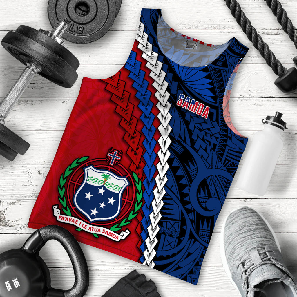 Samoa Polynesian Men Tank Top Quotes