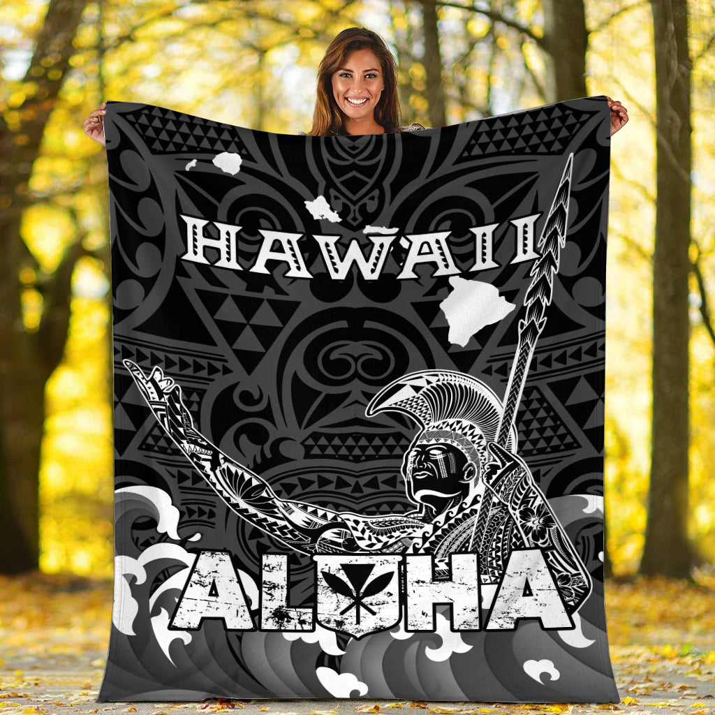 Hawaii King Kamehameha Aloha Hawai'i Nei Blanket