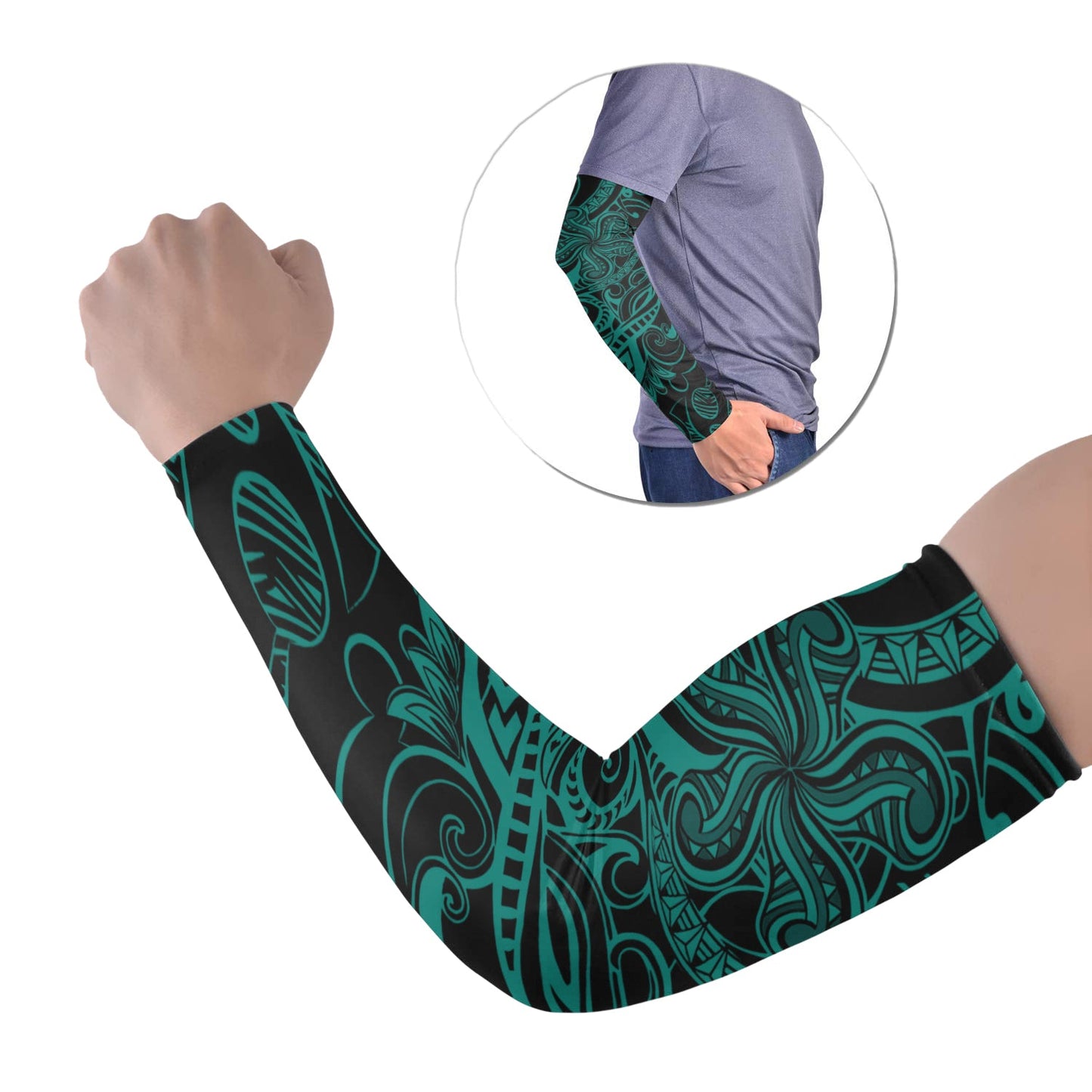 Polynesian Tattoo Arm Sleeve 43 (Set of Two) No.4
