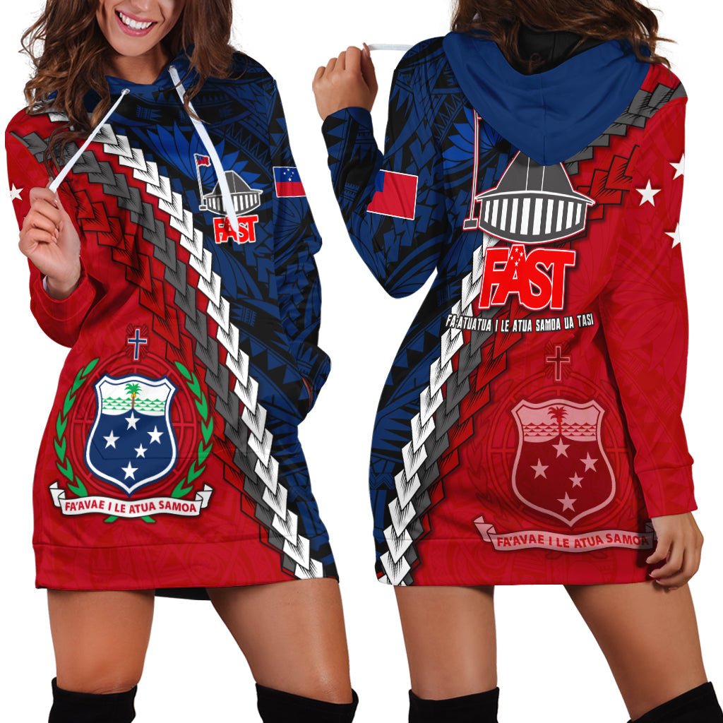 F.A.S.T Samoa Hoodie Dress Polynesian