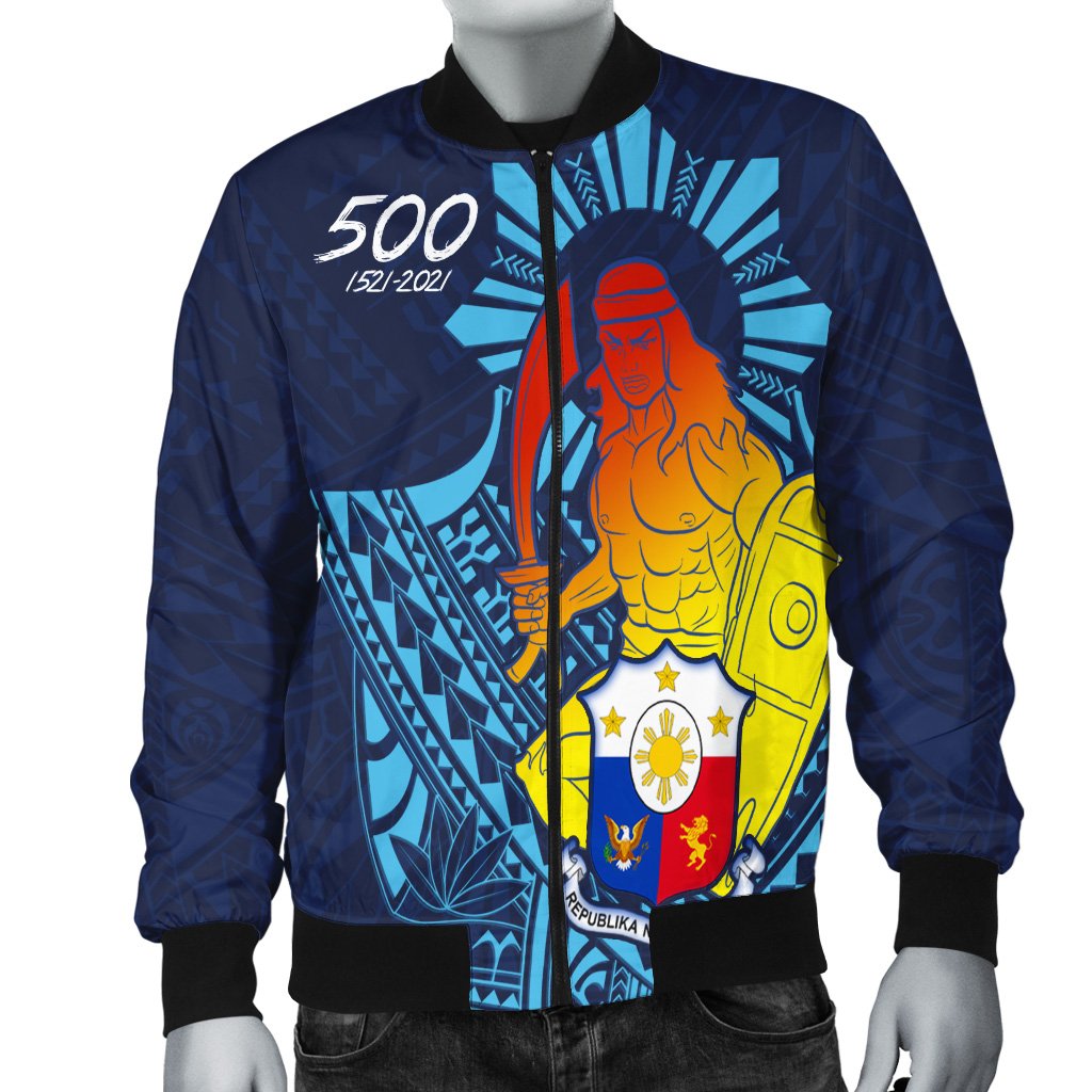 Philippines Men's Bomber Jacket King Lapu Lapu