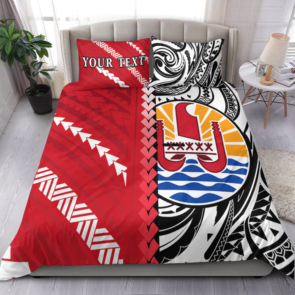 (Custom Personalised) Tahiti Unique Bedding Set Polynesia Pattern