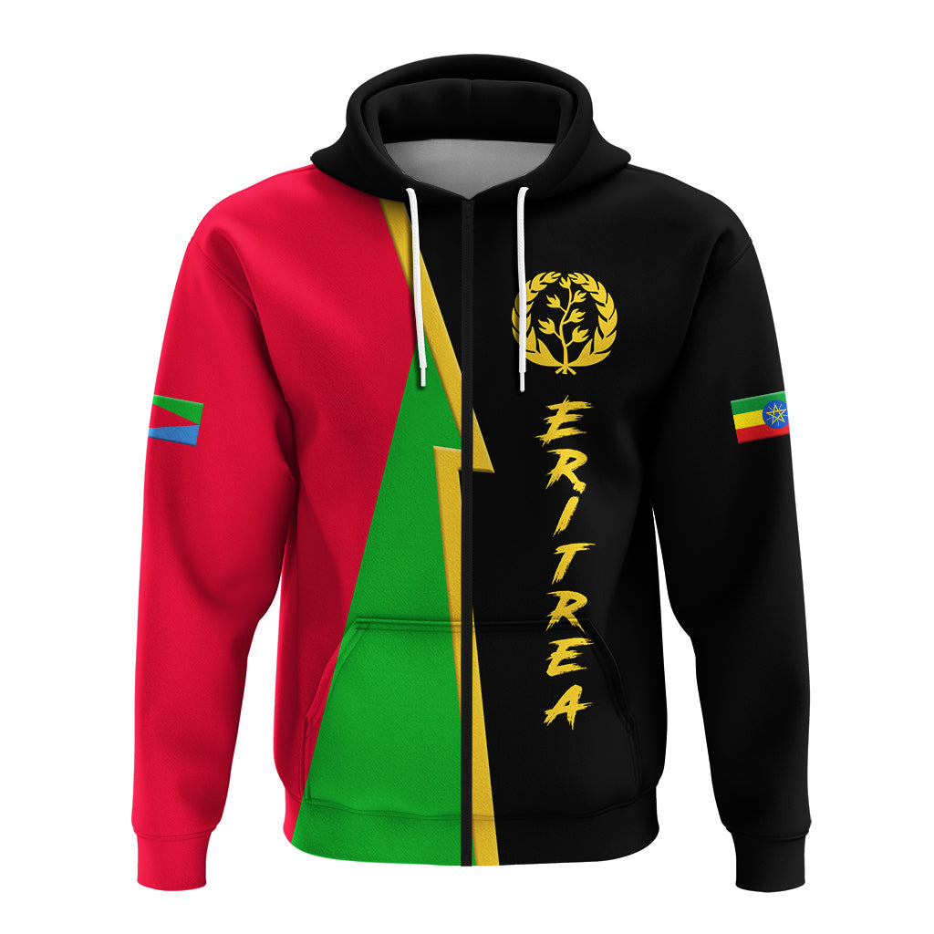 Eritrea Combine Ethiopia Flag Legend Hoodie Lt12