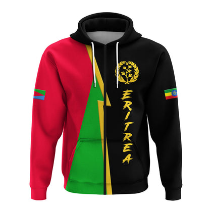 Eritrea Combine Ethiopia Flag Legend Hoodie Lt12