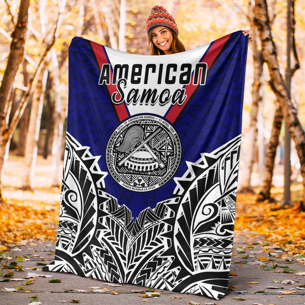 American Samoa Premium Blanket Bald Eagle Mix Polynesian