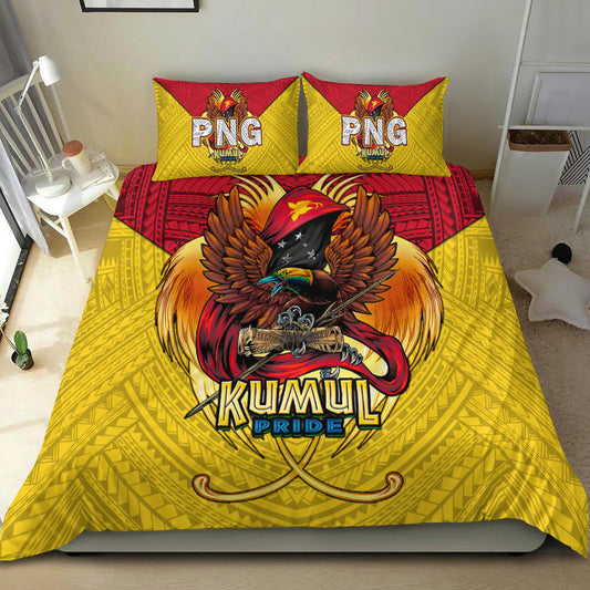 Papua New Guinea Rugby Kumul Pride Bedding Set
