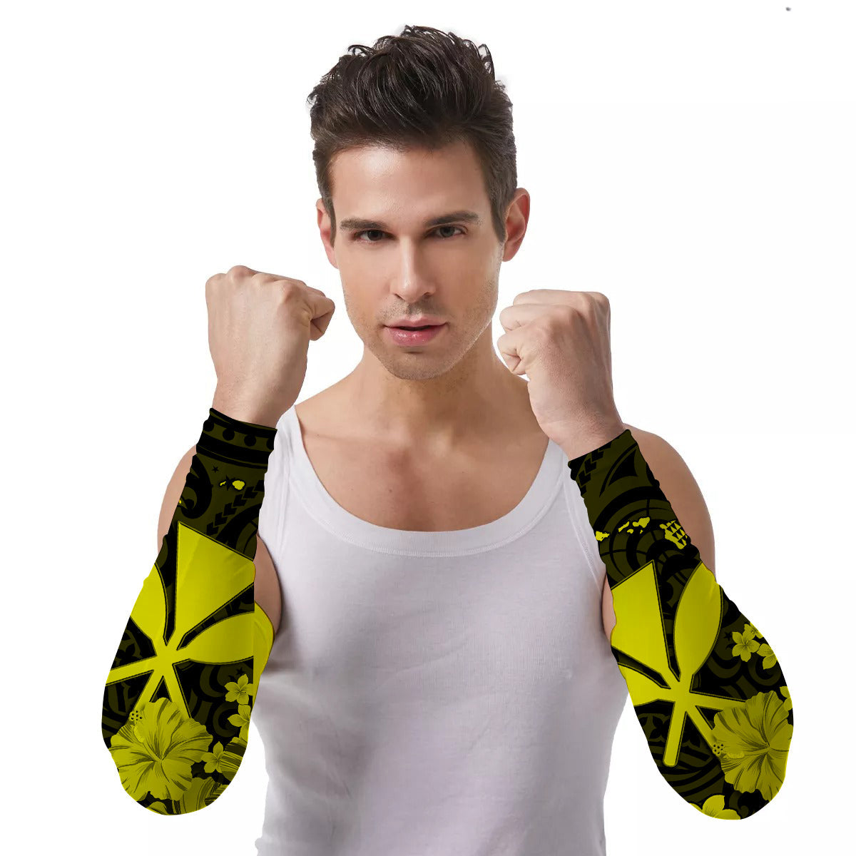 Arm Sleeves (Set of Two) Polynesia Kanaka Maoli Ver.07
