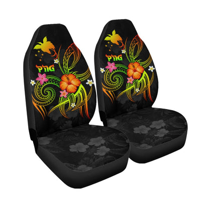 Papua New Guinea Polynesian Car Seat Covers Legend of Papua New Guinea (Reggae)