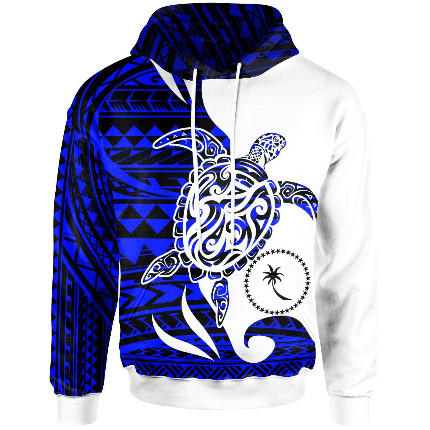 Chuuk Custom Personalised Hoodie Mega Turtle