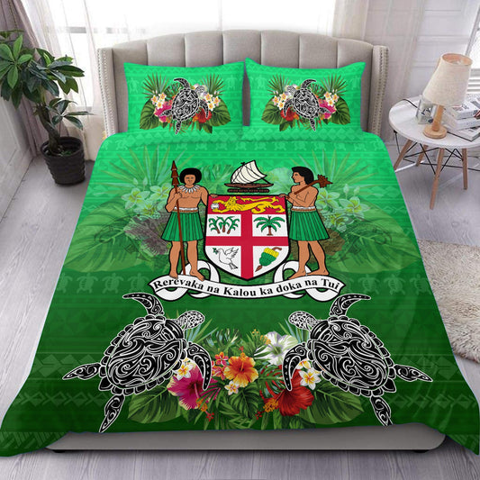 Fiji Bedding Sets Fijian patterns ver1 Green
