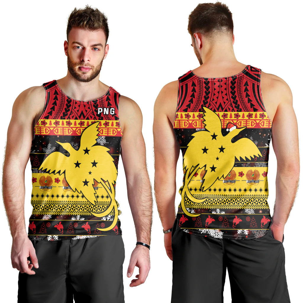 Papua New Guinea Christmas Men Tank Top Raggiana Loved