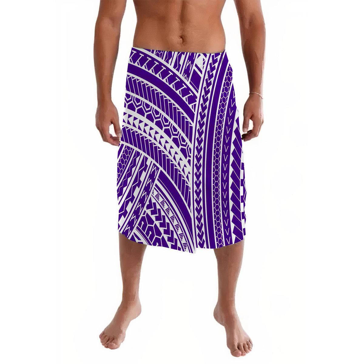 Polynesian Lavalava Simple Ver.01 Purple