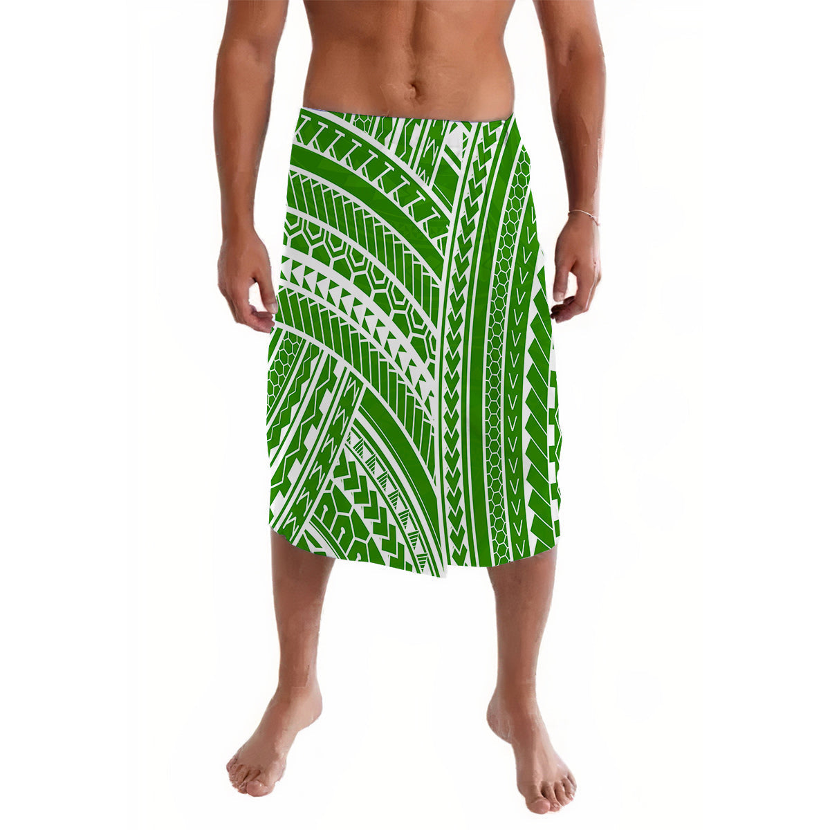 Polynesian Lavalava Simple Ver.01 Green