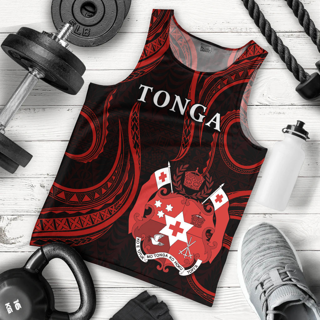 Tonga Pattern Men Tank Top Always Proud