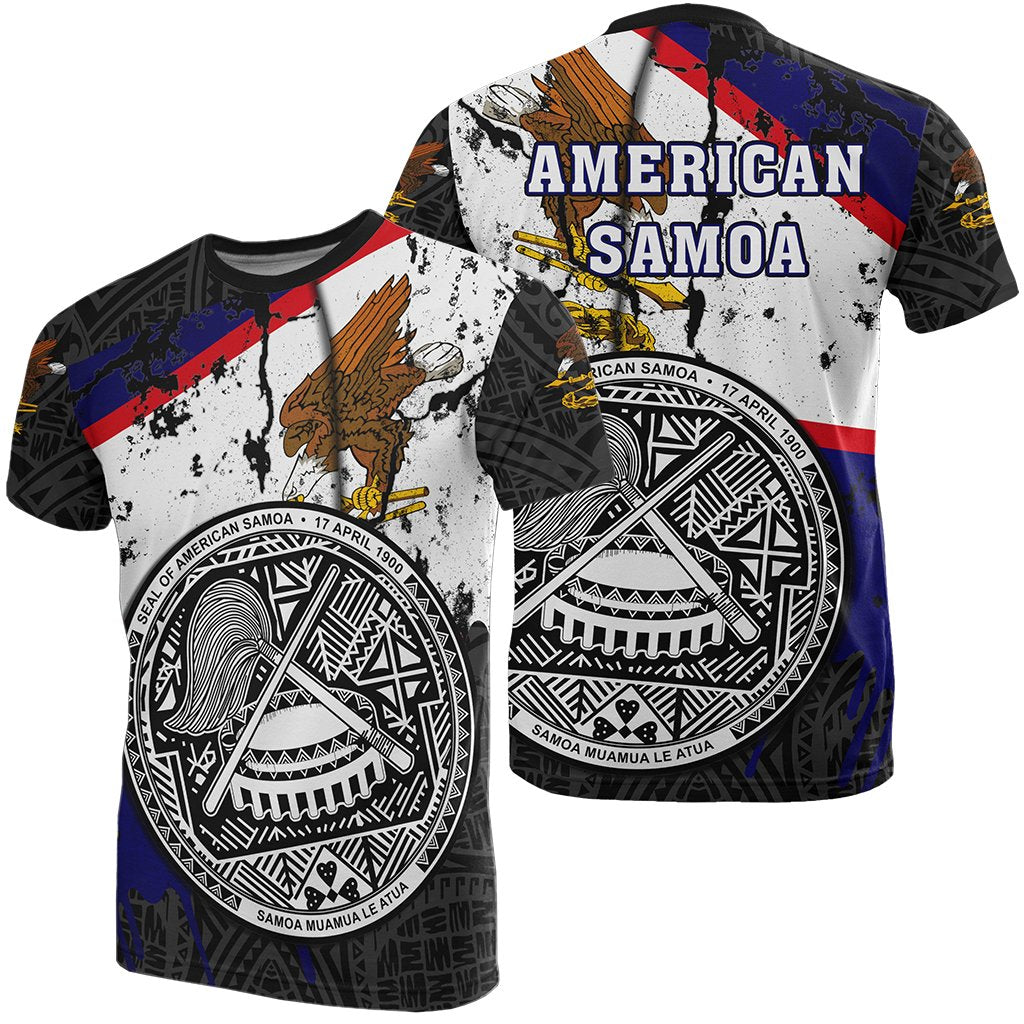 American Samoa Seal T - Shirt My Blood