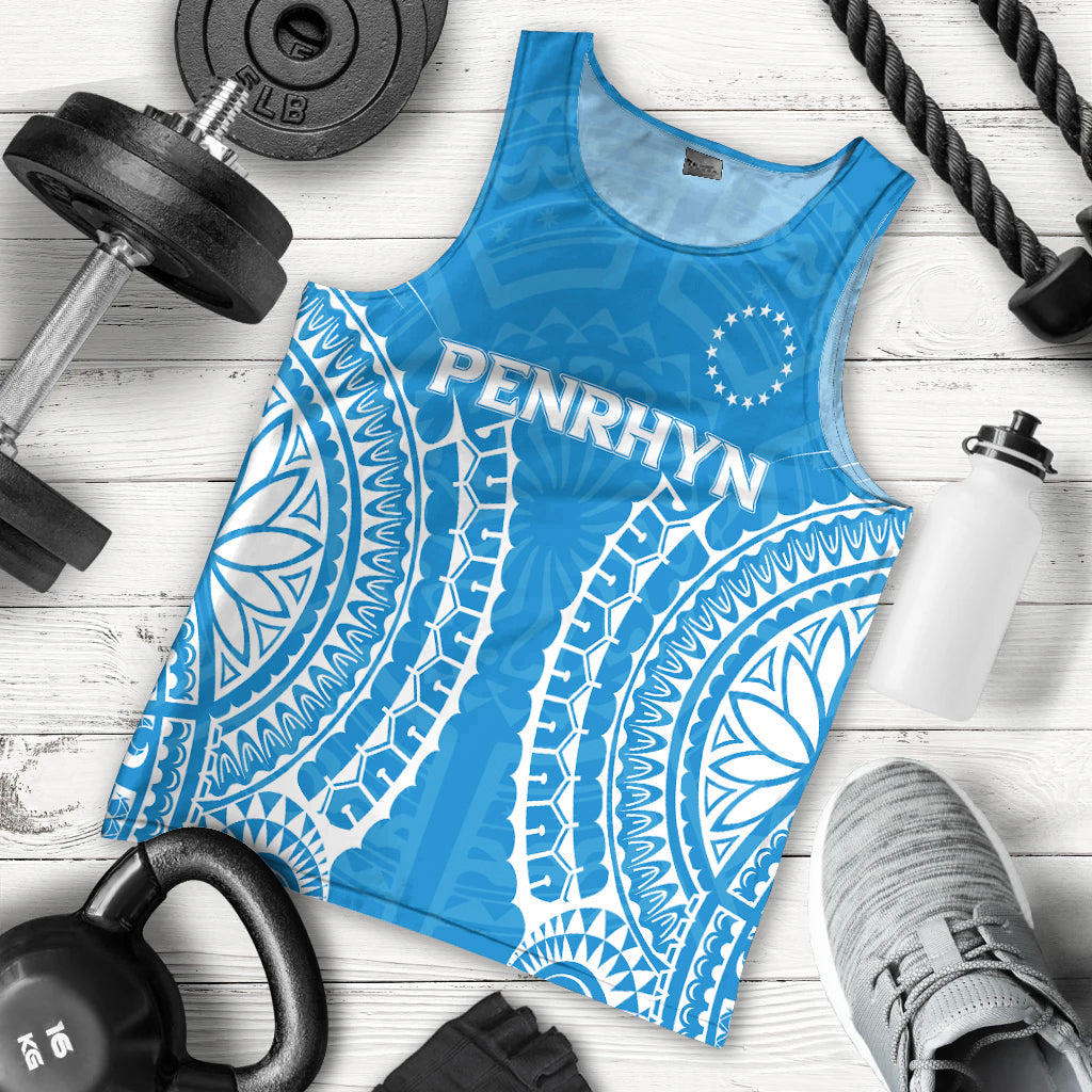 Penrhyn Men Tank Top Tribal Pattern