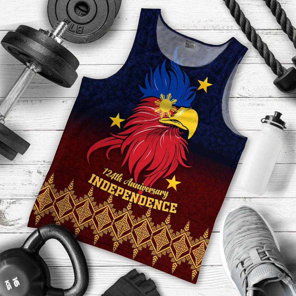 The Philippines Independence Anniversary 124th Years Men Tank Top