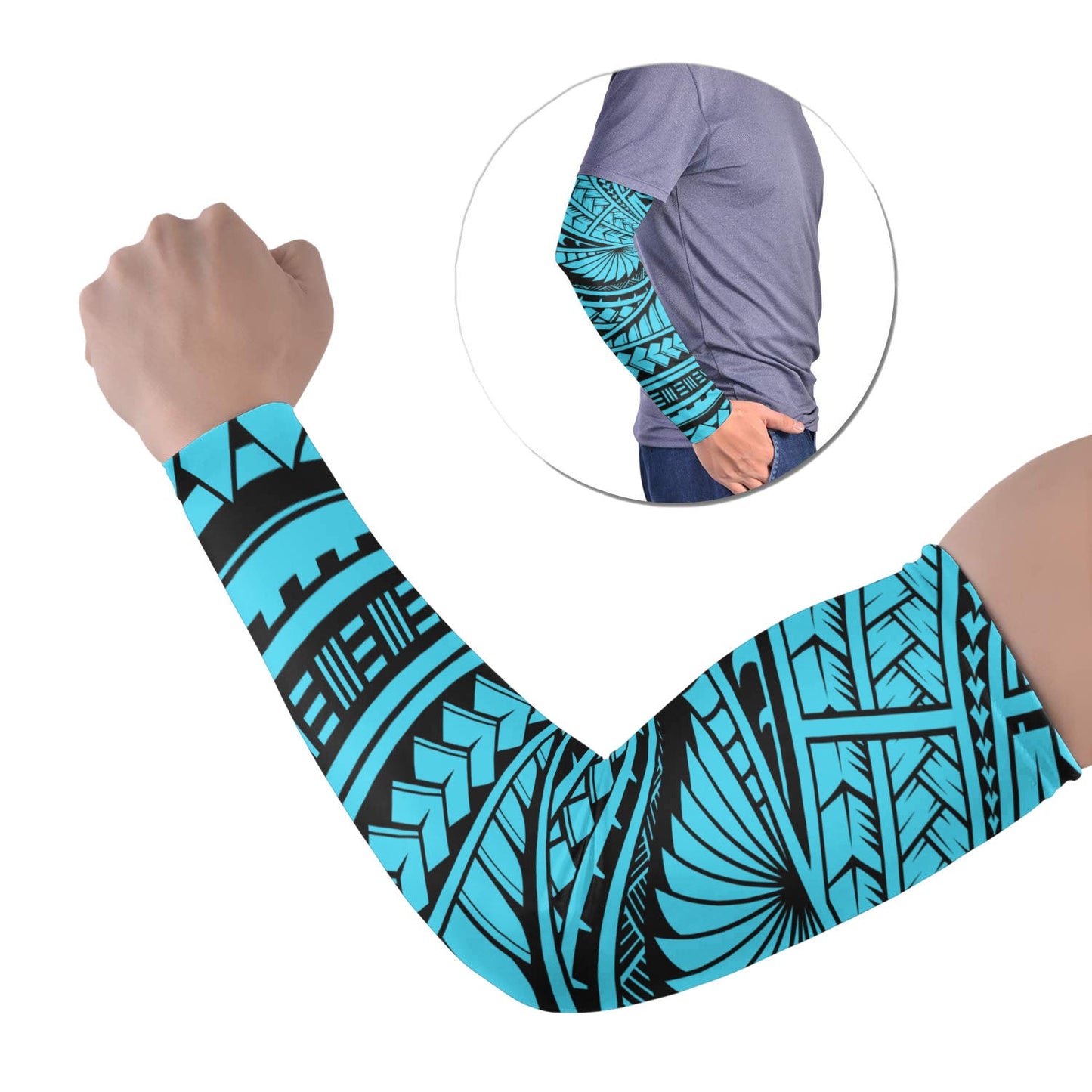 Polynesian Patterns Arm Sleeve 43 (Set of Two) No.3