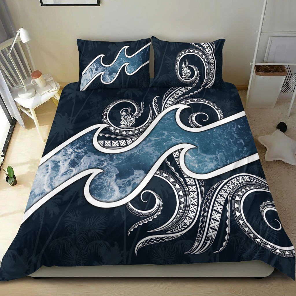 New Caledonia Polynesian Bedding Set Ocean Style