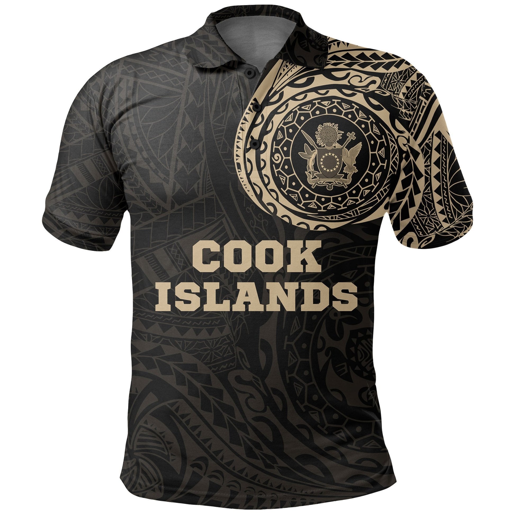 Cook Islands in My Heart Tattoo Polo Shirt