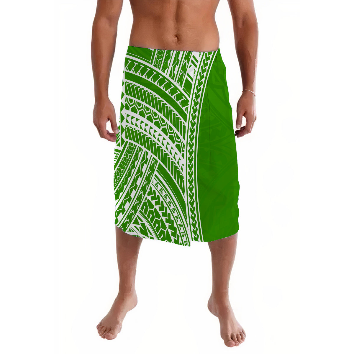 Polynesian Lavalava Simple Ver.02 Green