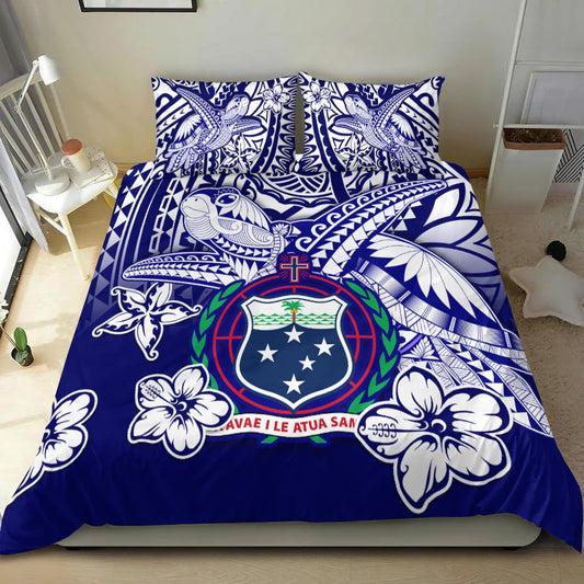 Samoa Polynesian Bedding Set Samoan Loved Turtles