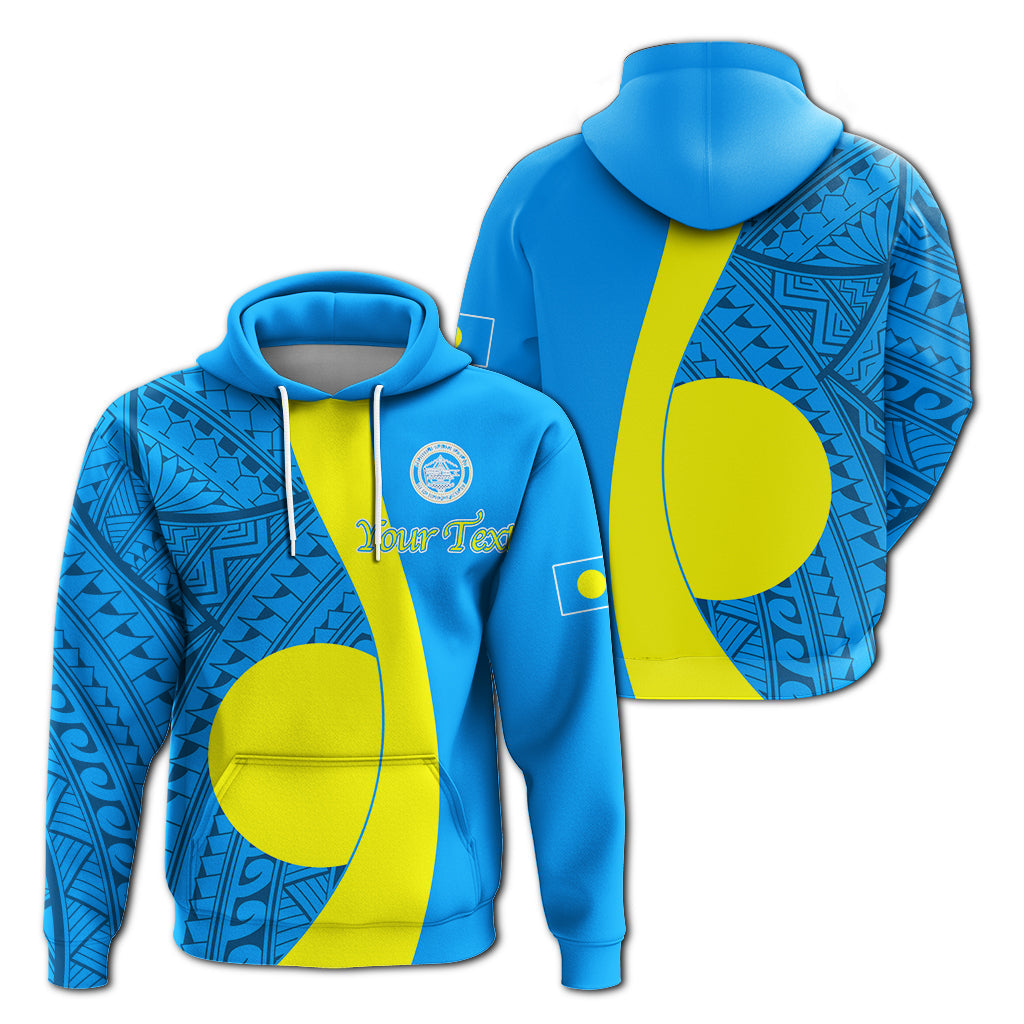 ( Personalised) Palau Hoodie Tribal Pattern