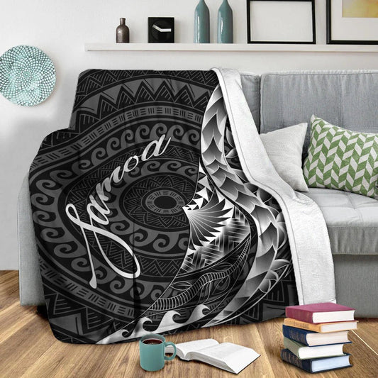 Samoa Premium Blanket Polynesian Pattern Style
