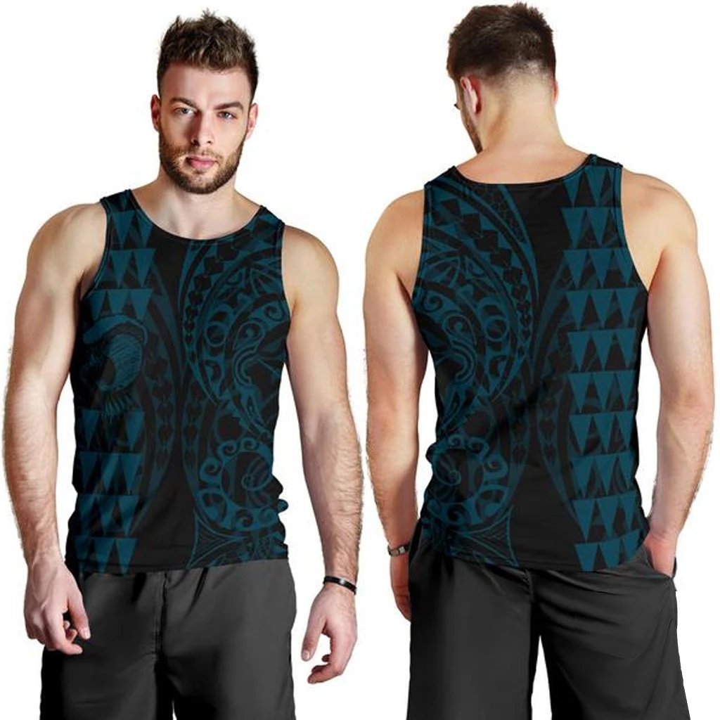 Hawaii Warrior Men's Tank Top Blue