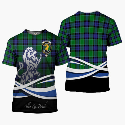 Printivon Haldane Clan Crest Alba Gu Brath T Shirt Scotland Gift