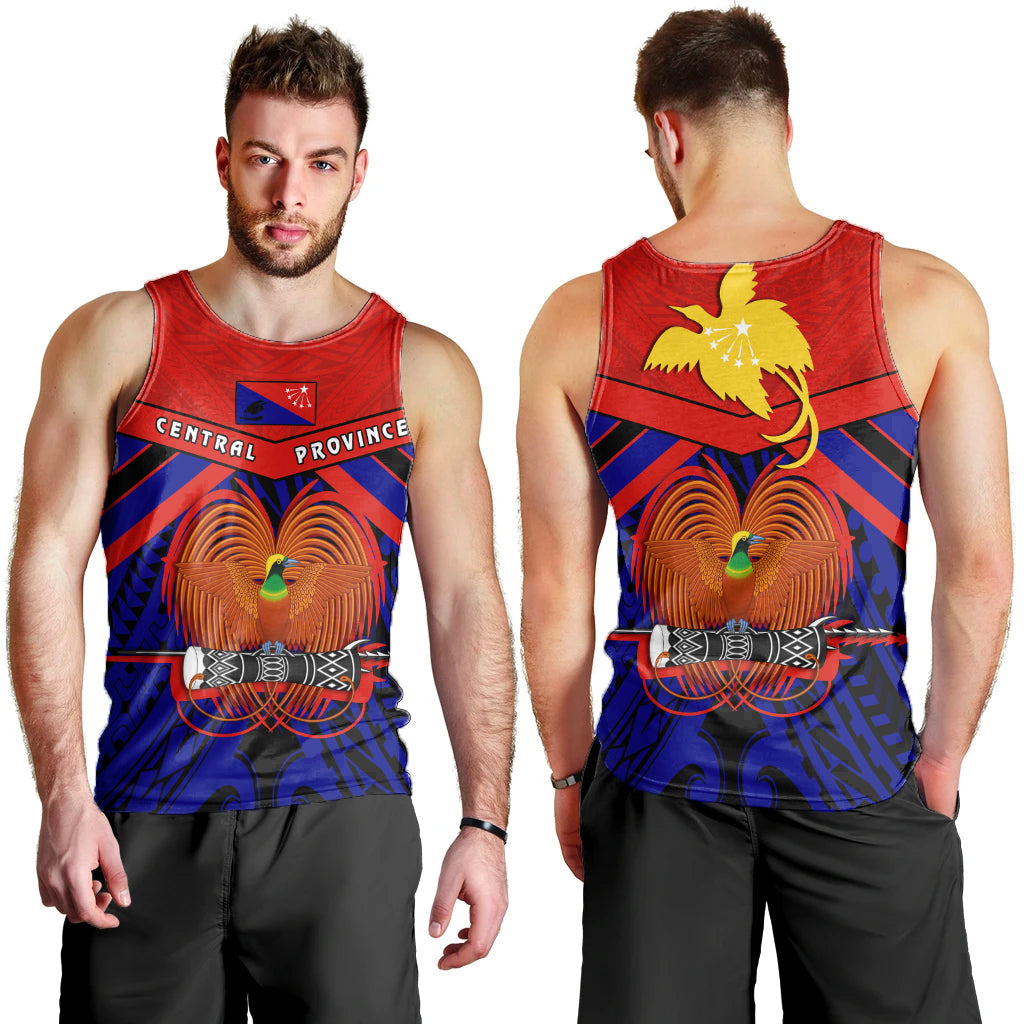 Central Province Men Tank Top Papua New Guinea