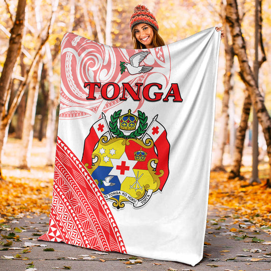 Tonga Premium Blanket Tongan Pattern Blithesome
