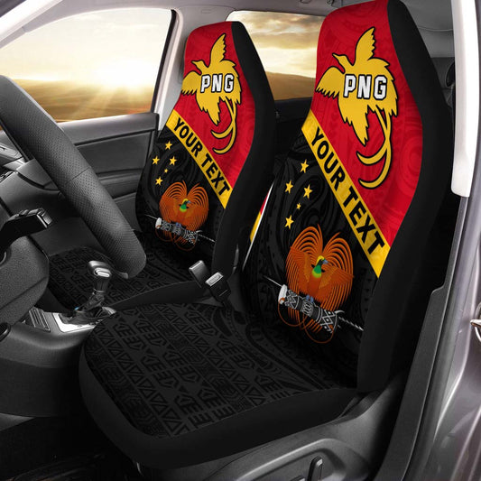 (Custom Personalised) Papua New Guinea Rugby Car Seat Covers The Kumuls PNG