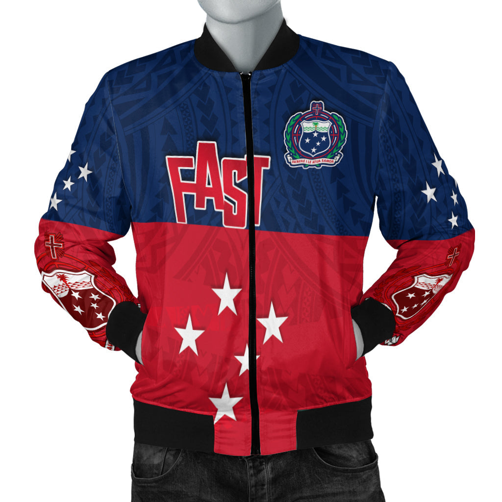 F.A.S.T Samoa Bomber Jacket Polynesian Enthusiasm