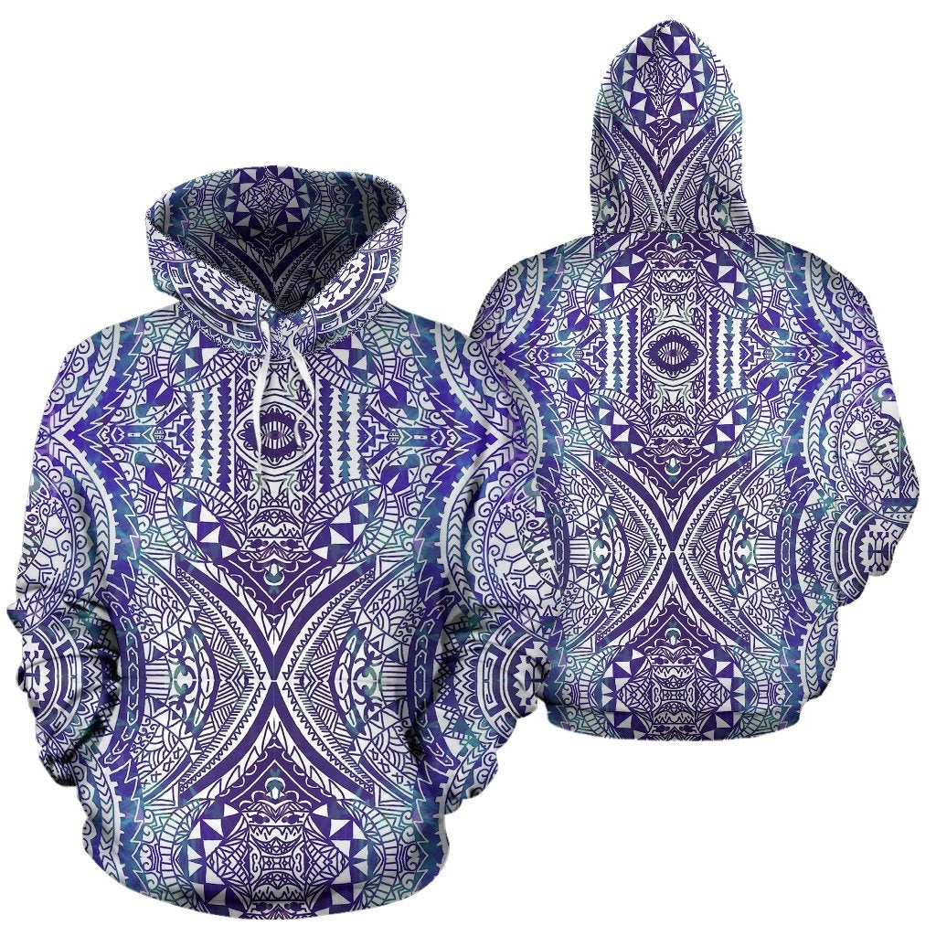 Polynesian Tribal Hoodie 02