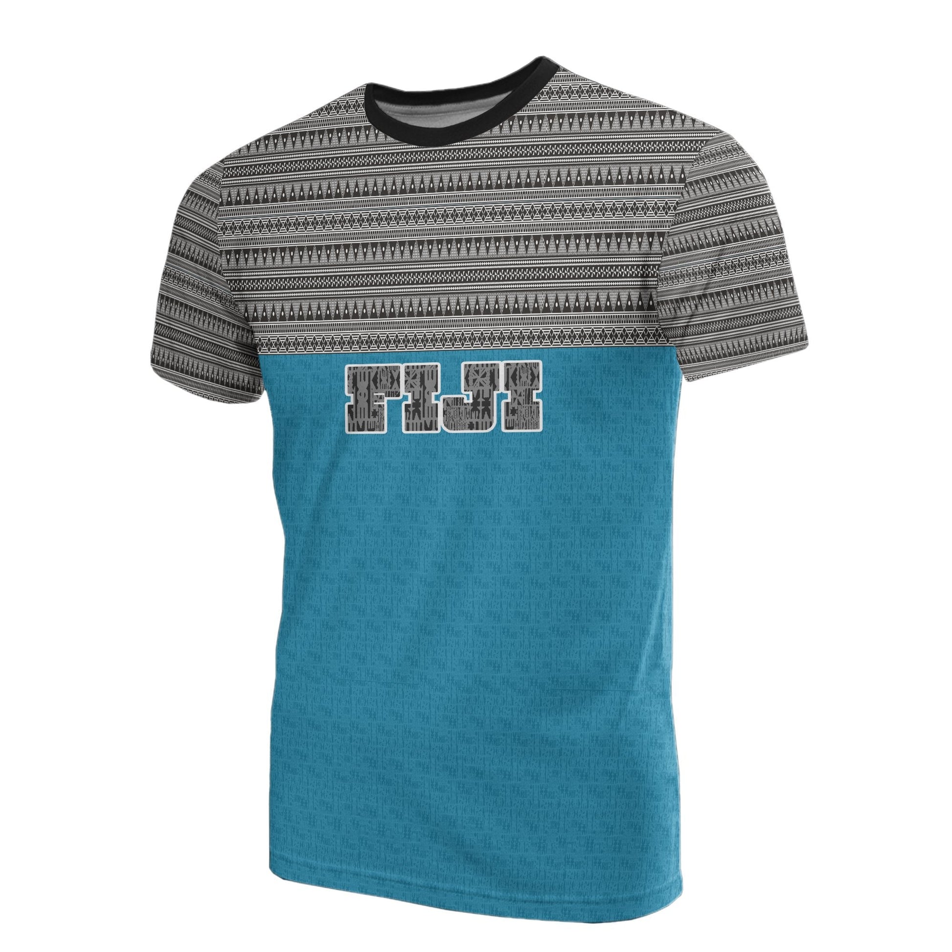 Fiji Tapa T Shirt Fiji Flag