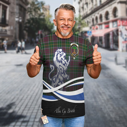 Printivon Crosbie Clan Crest Alba Gu Brath T Shirt Scotland Gift