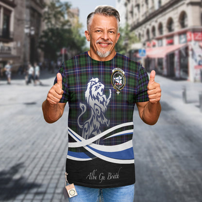 Printivon Galbraith Clan Crest Alba Gu Brath T Shirt Scotland Gift