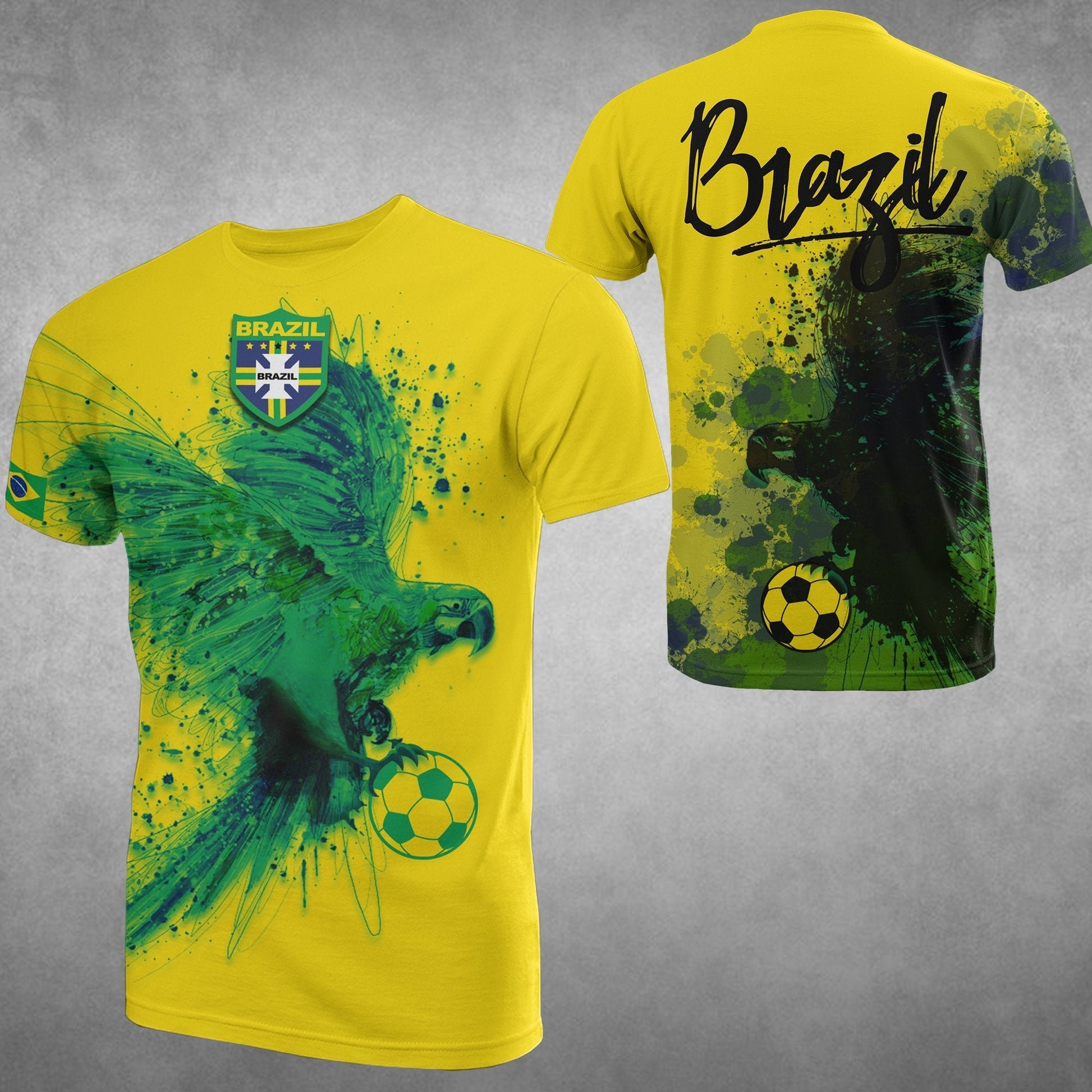 Brazil Macaw Parrot T Shirts