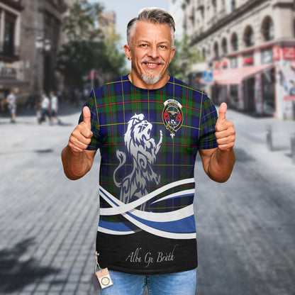 Printivon MacLeod Clan Crest Alba Gu Brath T Shirt Scotland Gift