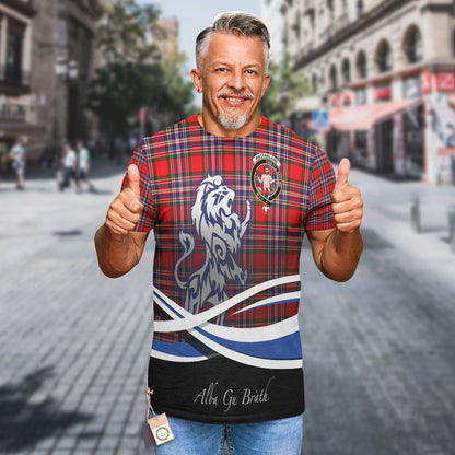 Printivon MacFarlane Clan Crest Alba Gu Brath T Shirt Scotland Gift