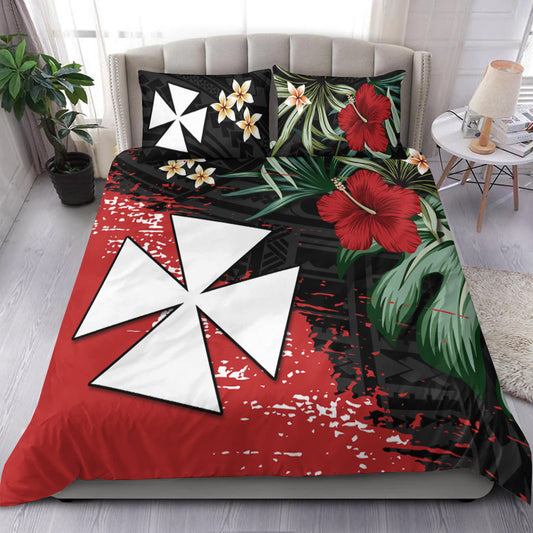 Wallis and Futuna Polynesian Bedding Set Fantastic Flowers
