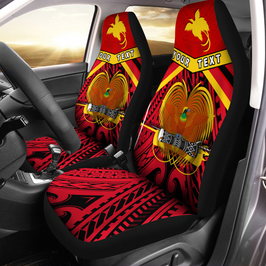 (Custom Personalised) Papua New Guinea Car Seat Covers the One and Only
