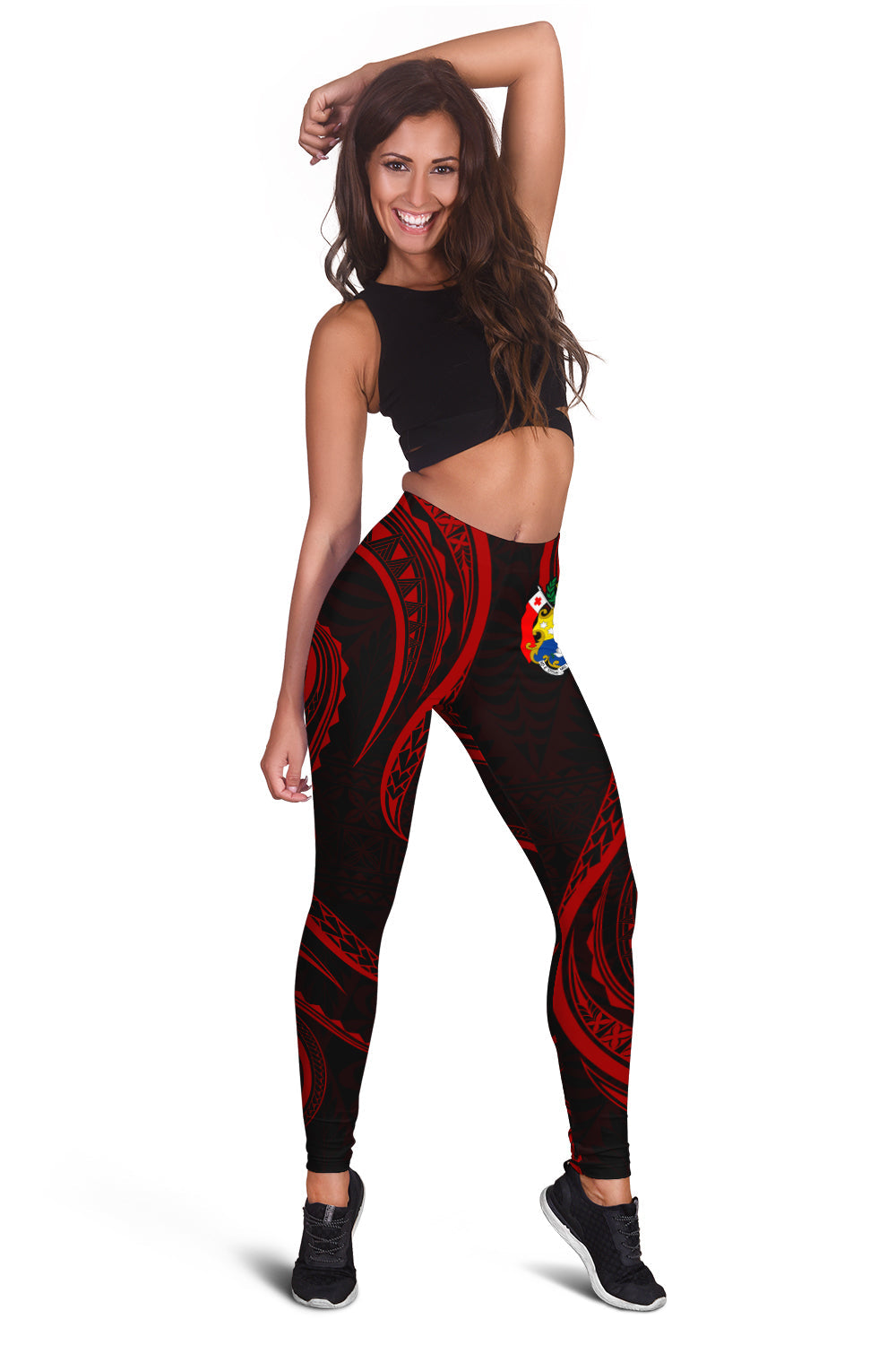 Tonga Pattern Women Leggings Always Proud