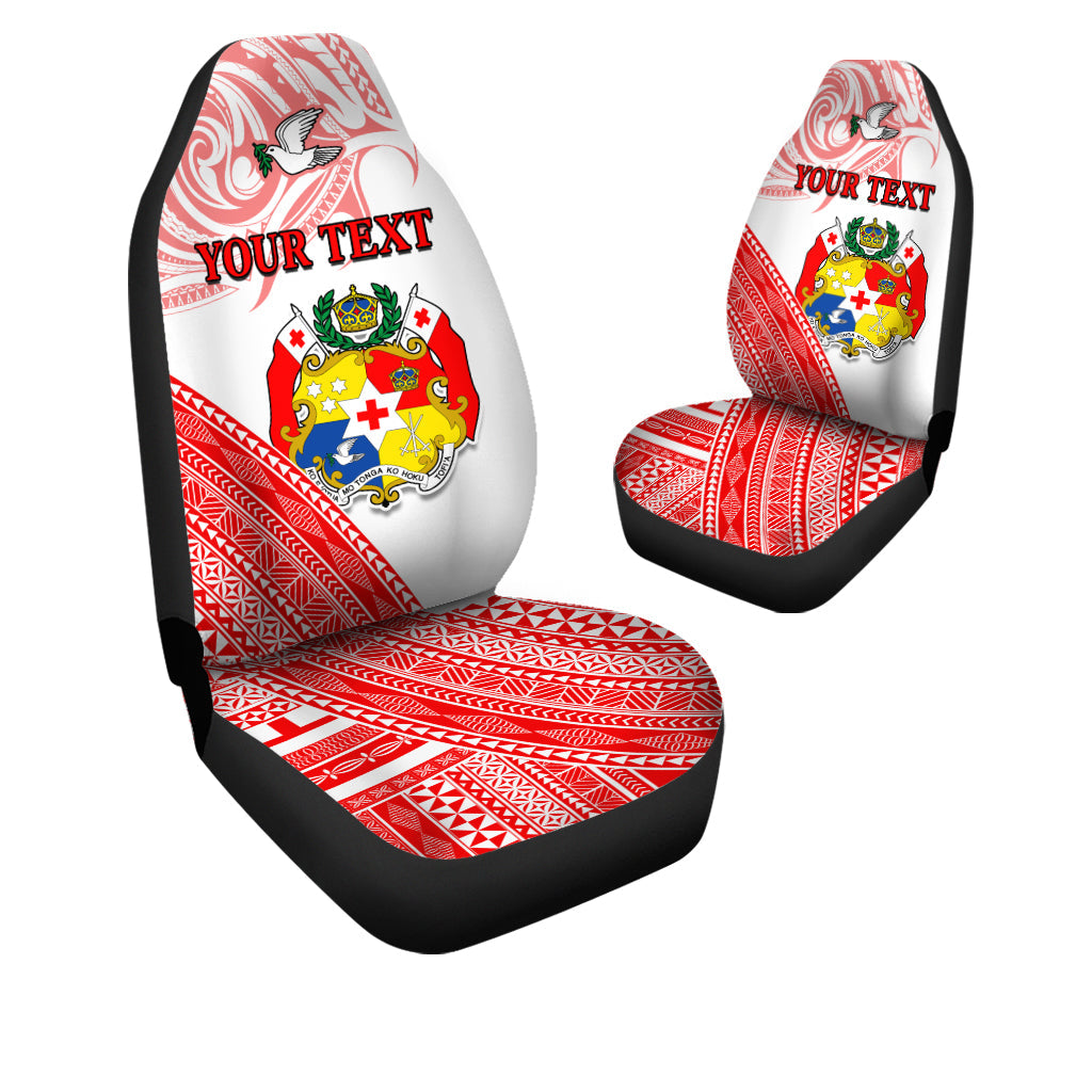 (Custom Personalised) Tonga Car Seat Covers Tongan Pattern Blithesome