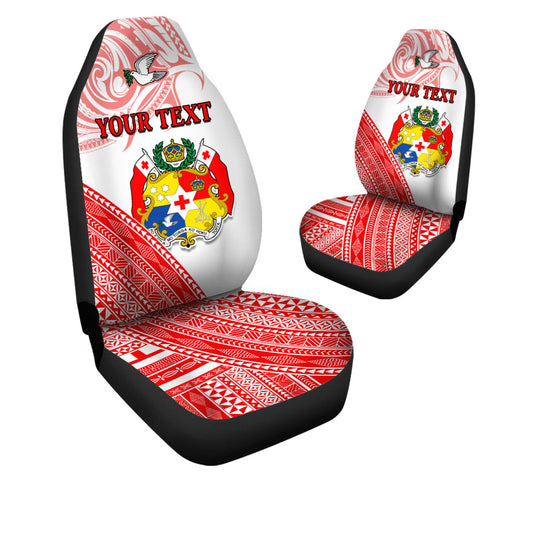 (Custom Personalised) Tonga Car Seat Covers Tongan Pattern Blithesome