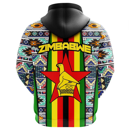 AfricanHoodie Zimbabwe Ndebele Pullover