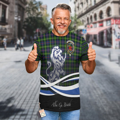 Printivon Farquharson Clan Crest Alba Gu Brath T Shirt Scotland Gift