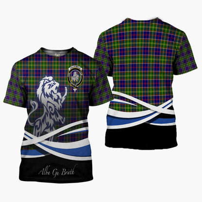 Printivon Dalrymple Clan Crest Alba Gu Brath T Shirt Scotland Gift